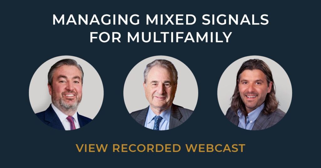 Managing Mixed Signals For Multifamily