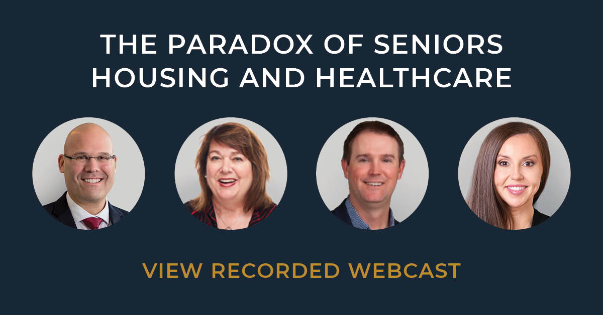 Webcast Recording: The Paradox Of Seniors Housing And Healthcare - Lument In